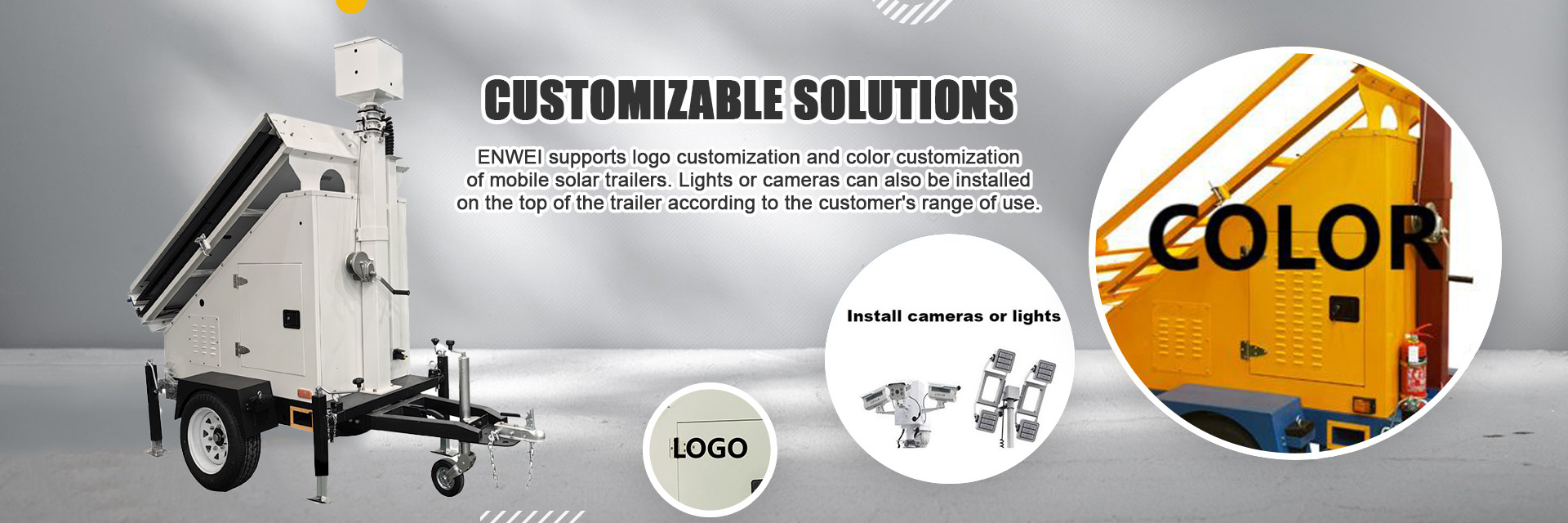 качество Прицеп на солнечную энергию завод