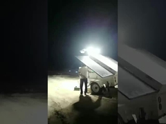 Мобильный светодиодный световой трейлер