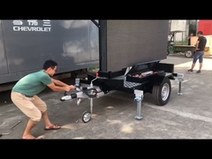 портативный рельсовый прицеп с солнечным экраном