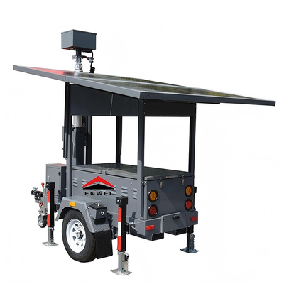 Energy-Saving And Efficient Solar Camera Video Trailers For Warehouse Monitoring